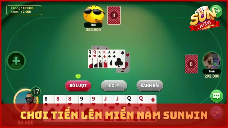 Cách chơi Tiến lên miền Nam SUNWIN